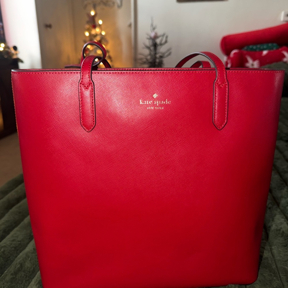 Kate Spade Vibrant Red Tote